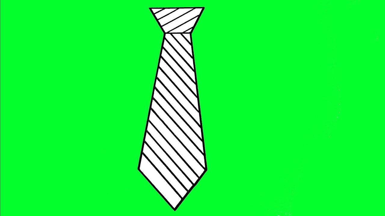 COMO DIBUJAR UNA CORBATA FÁCIL PASO A PASO | Dibujo de Corbata - YouTube como-dibujar-una-corbata-f-cil-paso-a-paso-dibujo-de-corbata-youtube