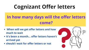 Cognizant Offer letters || When will we get offer letters || Must Watch @techlecture