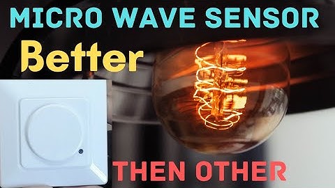 how to install microwave sensor