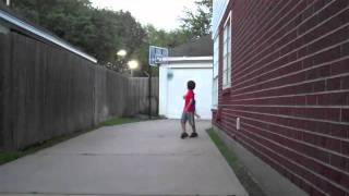 BACKWARDS BOUNCE BASKETBALL SHOT