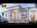 JASA KONSULTAN ARSITEK DESAIN RUMAH MEWAH Desain Rumah Klasik Mewah 2 Lantai Di Lahan 1000 M2