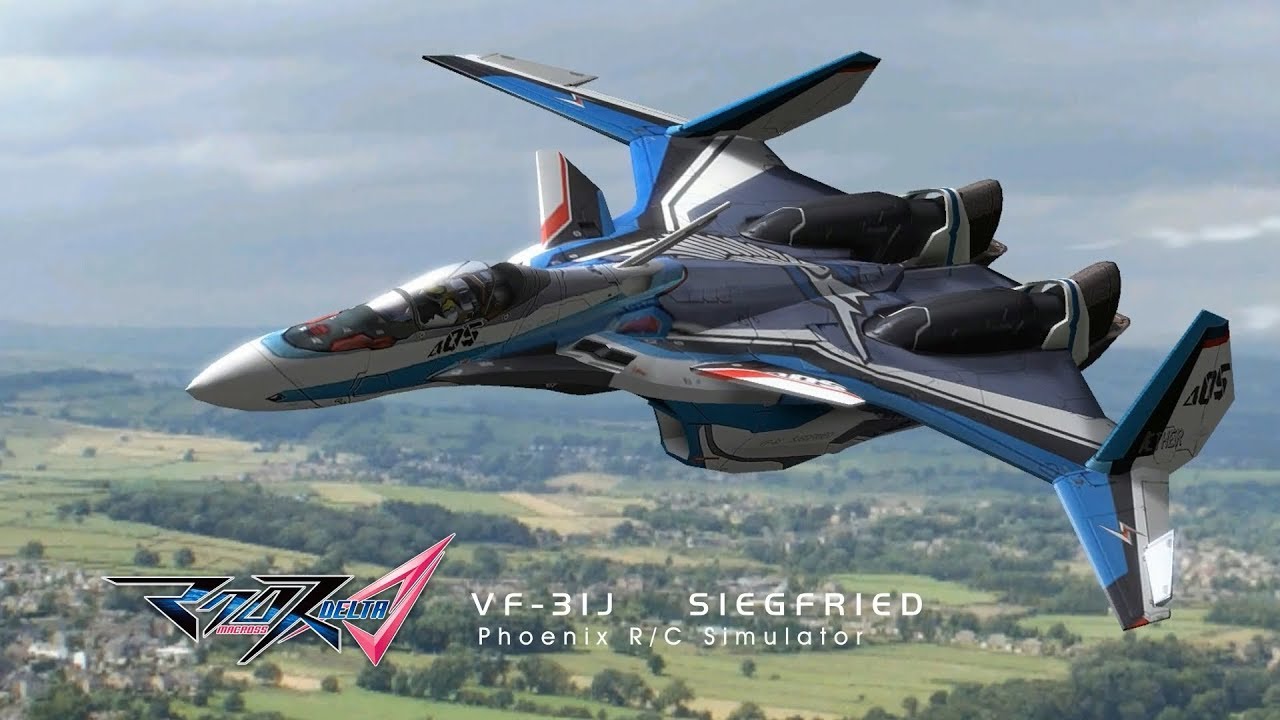 Macross Delta Vf 1 Ex Mirage Farina Jenius Walkure Valkyrie For Phoenix Rc Simulator Youtube