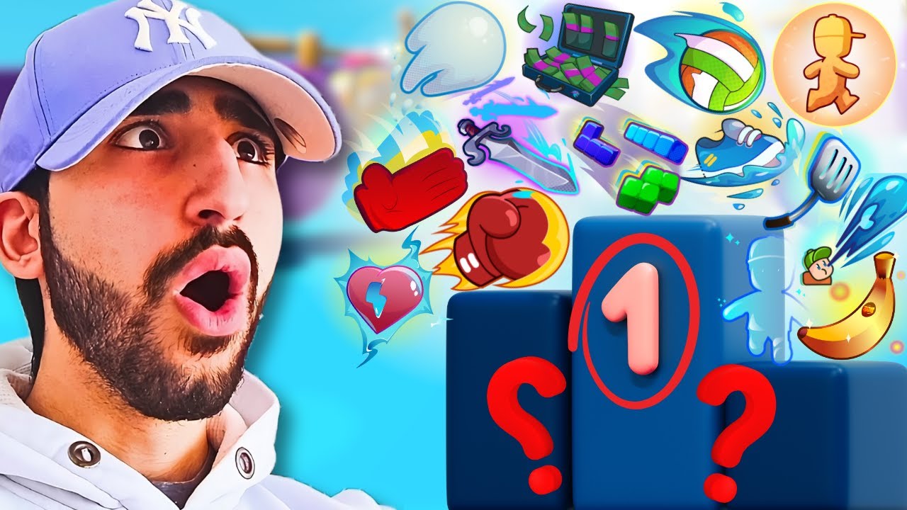 Ich BEWERTE Special EMOTES STÄRKE in Stumble Guys😱