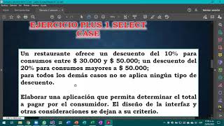 Clase 5 Select Case Visual Basic 10 25 05 2021