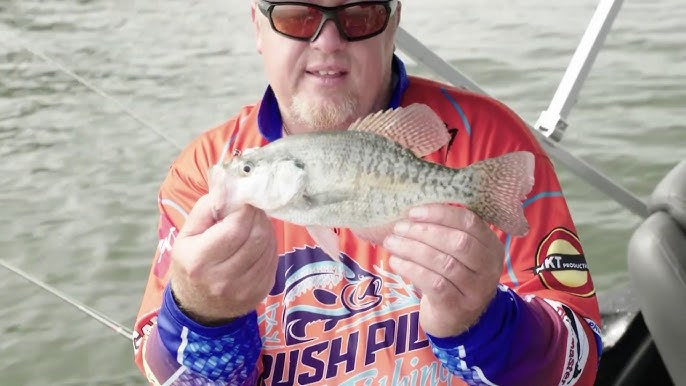 Pulling Crank Baits for Crappie on Lake Arkabutla (Russ Bailey and