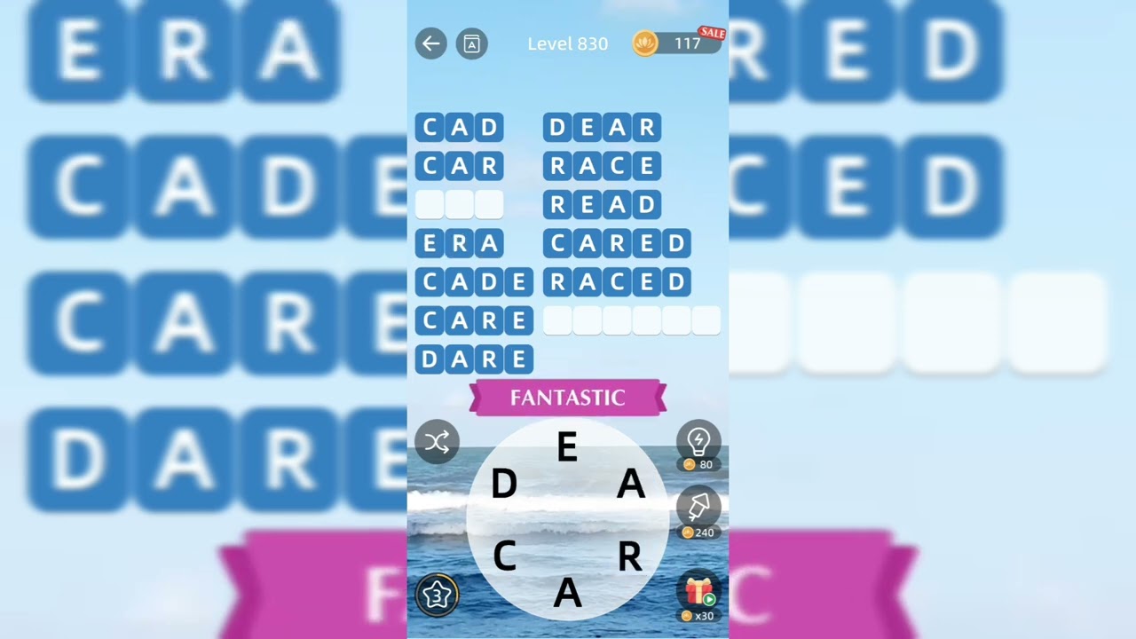 Zen Word Riddles Level 830 Solution Walk-through Answers