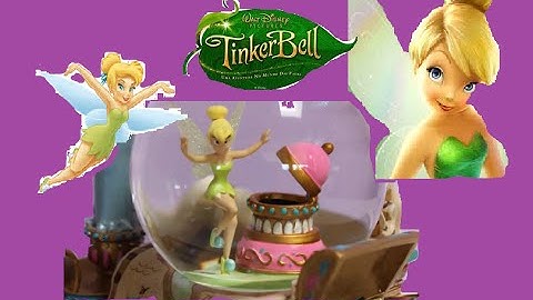 Disney Tinker Bell snow globe ♥ Disney Peter Pan Tinker Bell