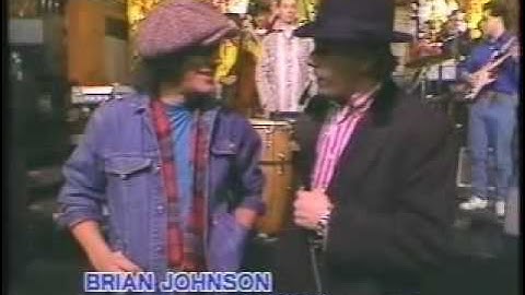 Brian Johnson (AC/DC) - The Tube Interview with Jools Holland Part 1