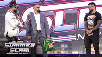 Seth Rollins wishes Jey Uso luck: SummerSlam 2025 Kickoff highlights