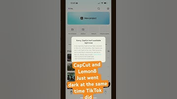 TikTok just went dark. But, so did CapCut and lemon8! #tiktok #tiktokban