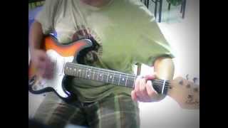 rolling on the river CCR Guitar cover played on global strat guitar chords