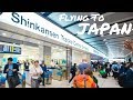 Flying into Narita Tokyo - First Impressions of Japan