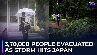 Severe Storm Hits Japan  Highest Level Flood Warning Issued As 60000 Homes Lose Power