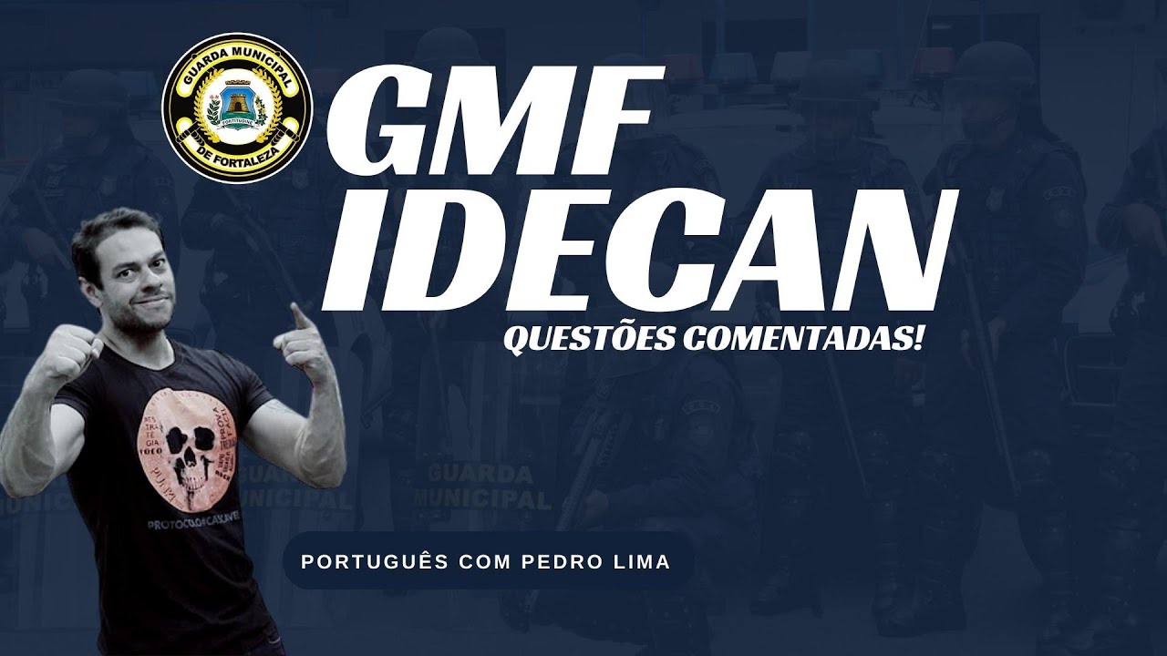 🔴GM FORTALEZA 2023 | Questões IDECAN | Portugues com Pedro Lima!