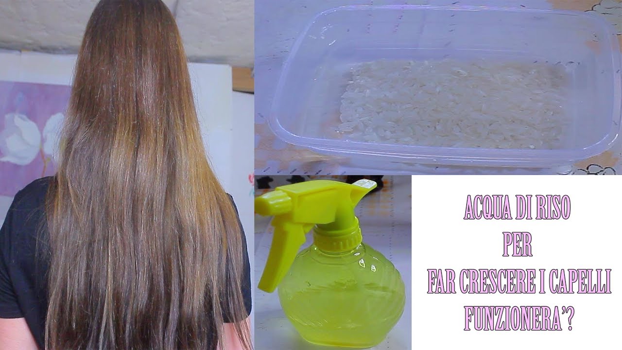 Amido di riso capelli fini 