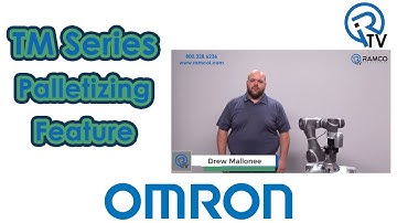 Omron TM Series Palletizing Feature