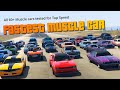 GTA V Which is the fastest muscle car 2020 | Top Speed Test