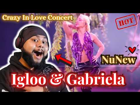 NuNew Igloo & Gabriela Reaction | ZeeNuNew Crazy In Love Concert Breakdown & First Time Hearing