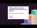 Making childcare work learning from liverpool city region