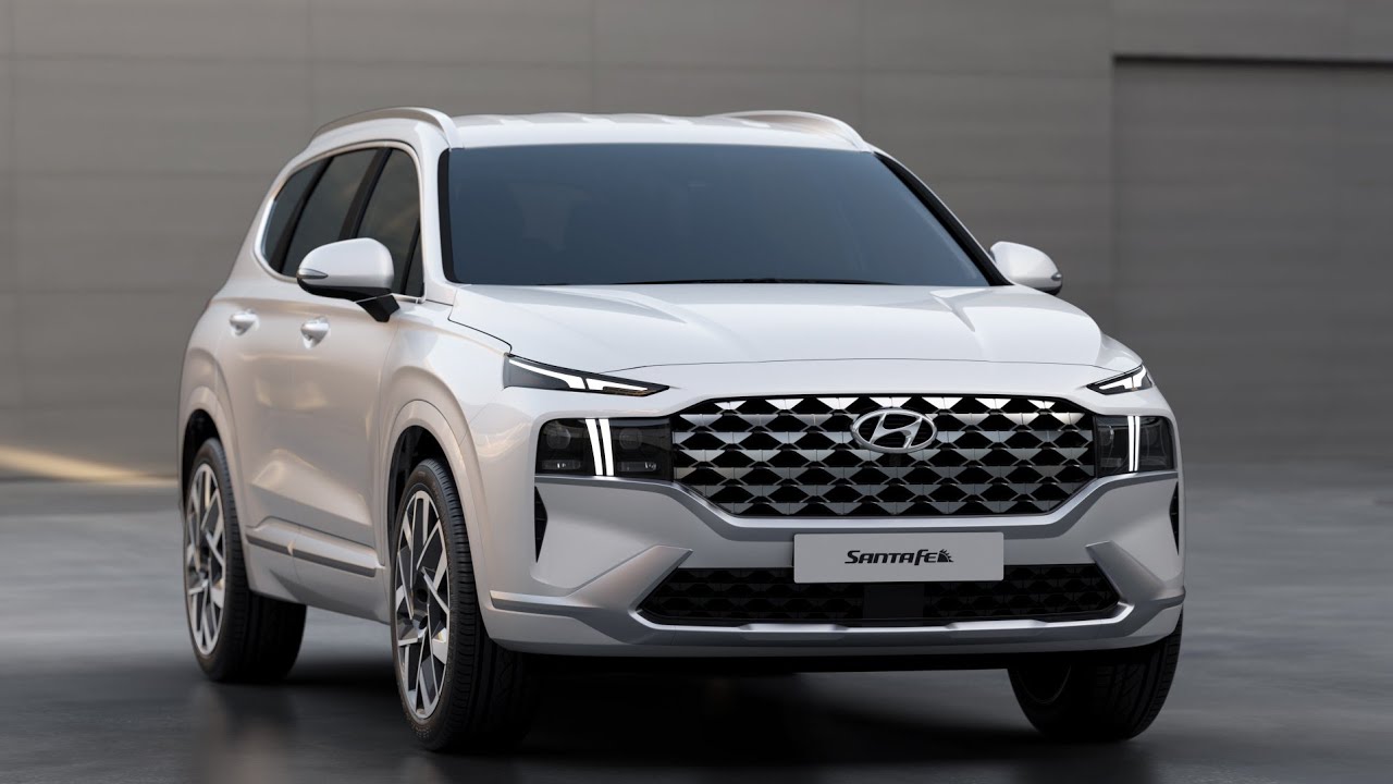 2021 Hyundai Santa Fe Facelift | 2021 Hyundai Santa Fe Plug in Hybrid ...