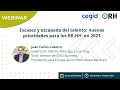 Webinar ORH: &quot;Escasez y escapada de talento: nuevas prioridades para los RRHH en 2023&quot;