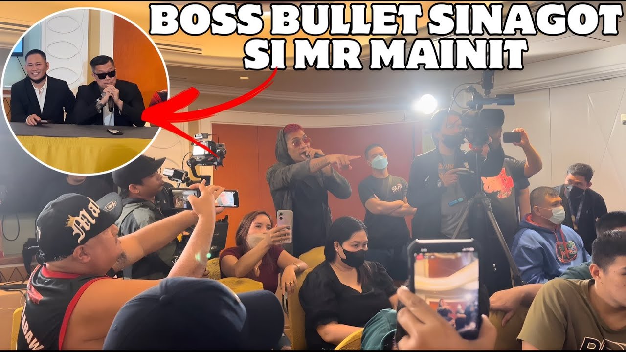 BOSS BULLET HINDI NAKAIWAS SA TANONG NI MR MAINIT
