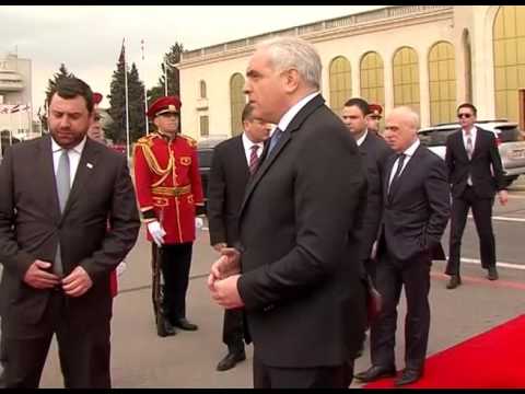 საქართველოს ლატვიის პრეზიდენტი და შს მინისტრი ეწვივნენ