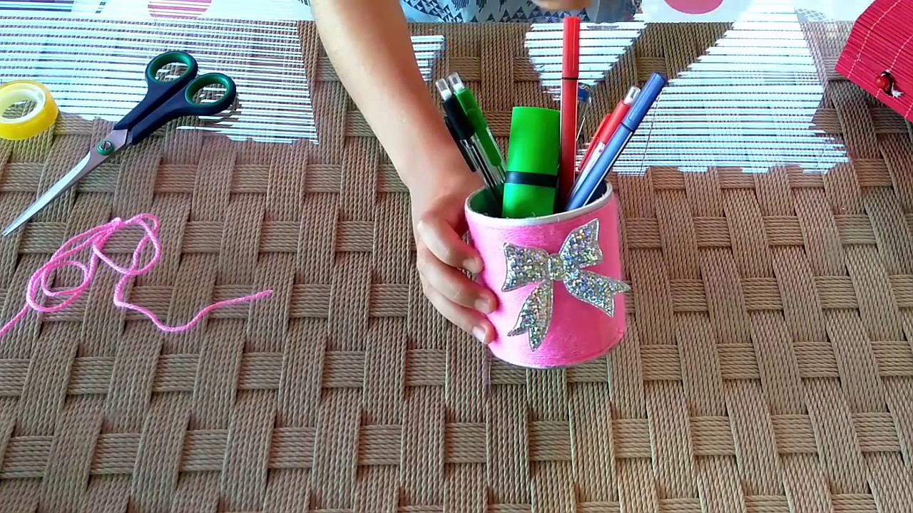 Ayakkabı Kutusundan Kalemlik Yapımı Ayakkabı Kutusundan Kalemlik Yapımı