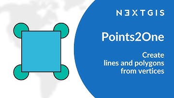 Points2One – Create lines and polygons from vertices
