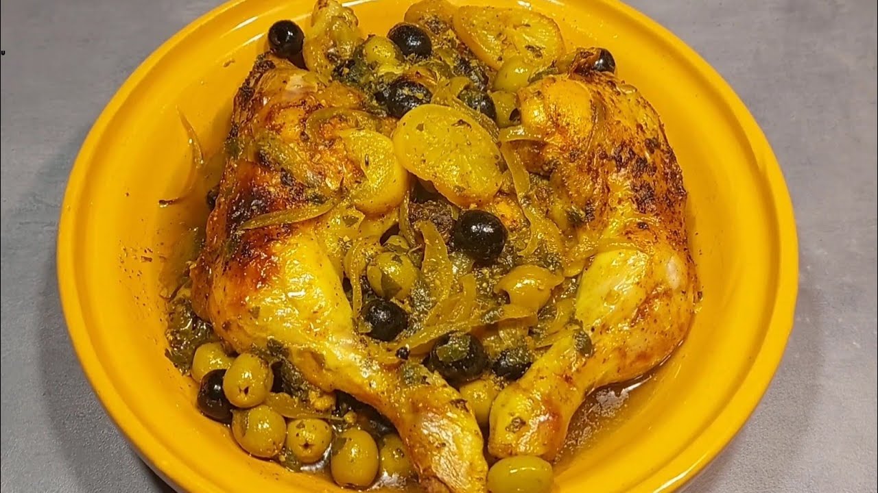 Poulet Au Citron Confit Marocain Choumicha