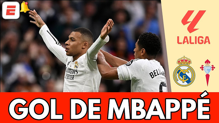 GOL DE MBAPPÉ. 2-0 del REAL MADRID vs CELTA. Se pone a 2 de LEWANDOWSKI por el PICHICHI | La Liga