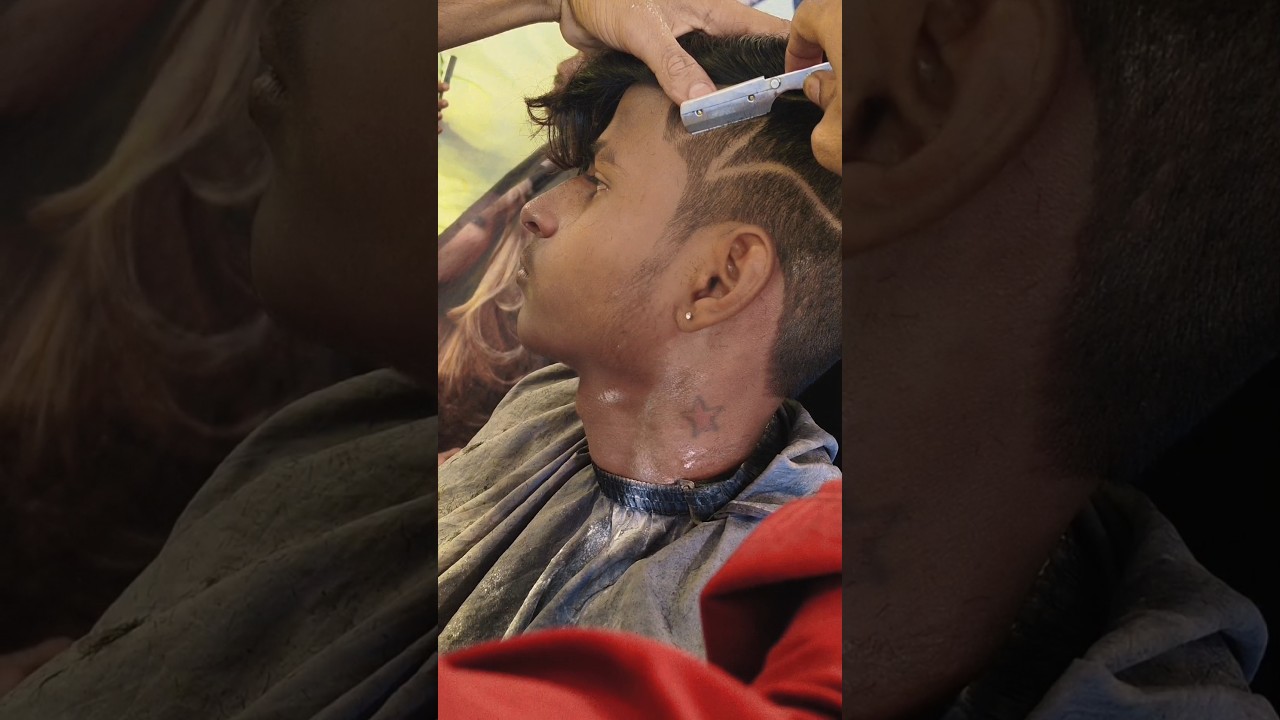 best hair cut style boy middle part