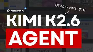 Kimi K2.6: NEW Open Source Model BEATS Claude & GPT-5.4!