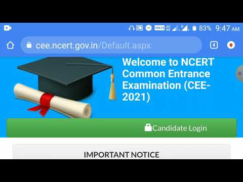 RIE CEE 2021|Exam date?|How I Update My Qualification marks if I forgot My Username and password