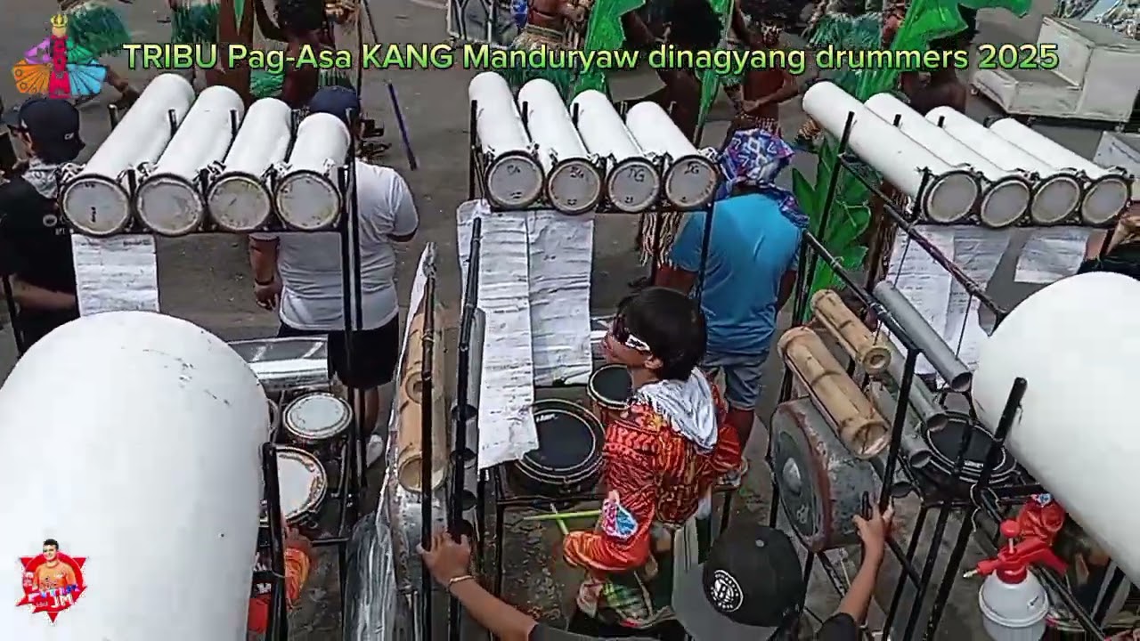 TRIBU Pag-Asa KANG Manduryaw drummers 2025 dinagyang UB BOYS