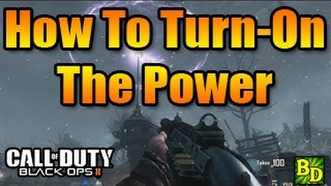 Origins Gameplay - How to turn On The Power - Black Ops 2 Zombies(Apocalypse Map Pack) DLC 4