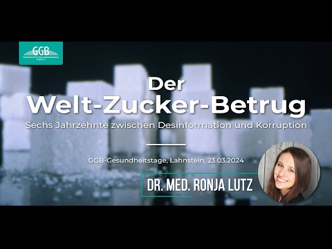 Dr. med. Ronja Lutz – The World Sugar Fraud: Six decades between disinformation and corruption