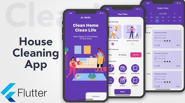 Flutter tutorial Home Cleaning App | Flutter ui speed code | flutter tutorial