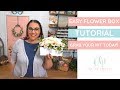 How to make an easy flower arrangement using sola wood flowers