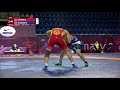 Qual. FS - 79 kg: S. USUPOV (KGZ) v. B. ISLOMOV (UZB)