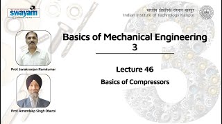 Lecture 46: Basics of Compressors
