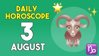 Capricorn horoscope today - August 3, 2026
