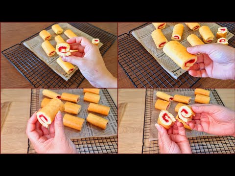 كيكة هوهوز العشر دقايق وب٨ معالق دقيق هوهوز الفراولة فى عشر دقايق