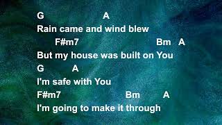 Firm Foundation (He Won't) (Capo 1 - D) || Lyrics and Chords || Congregational key