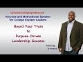 College student leadership speaker featuring ty howard