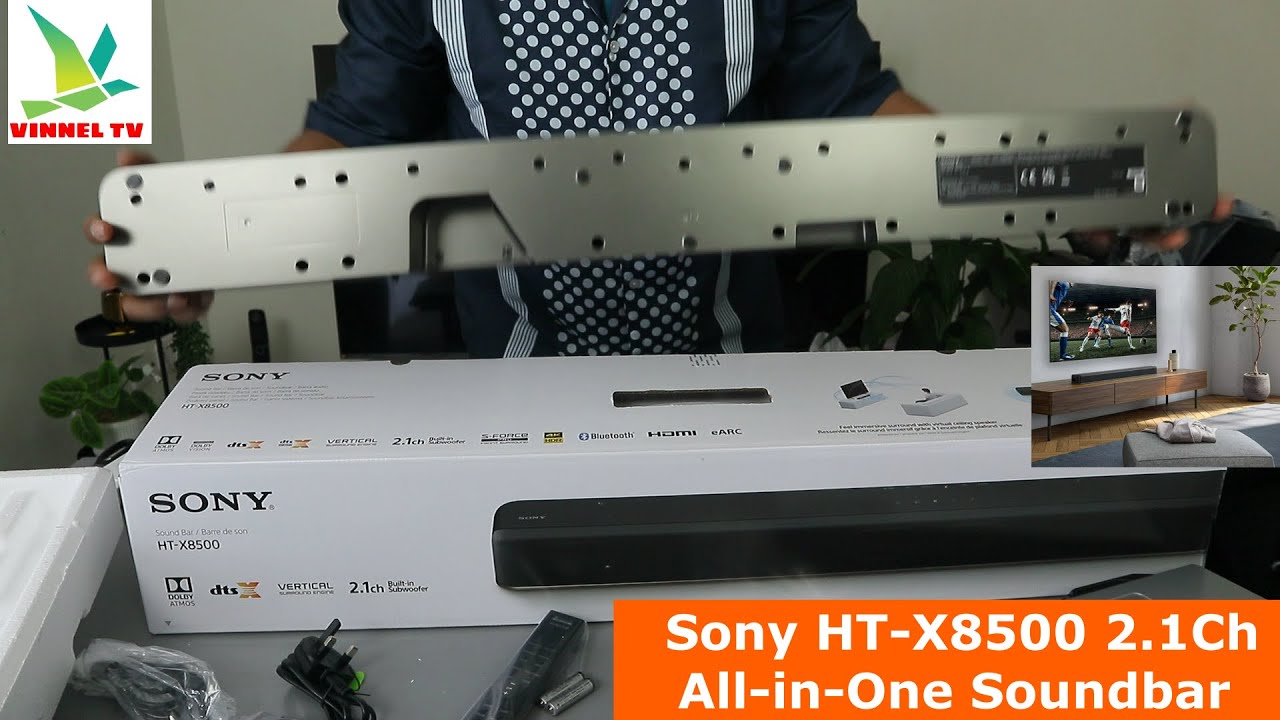 Sony HT-X8500 2.1Ch All-in-One Soundbar With Dolby Atmos | Delivers Great  Sound?