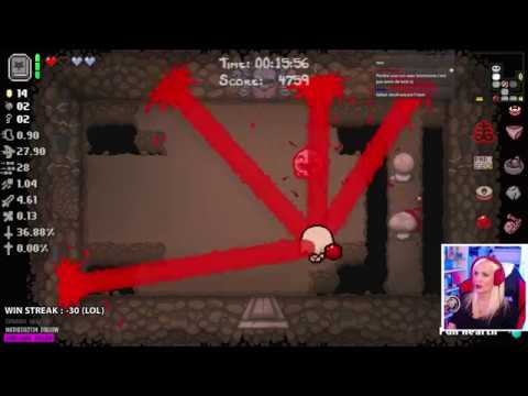 ISAAC A+ : Eden normal avec Brimstone Chelou.