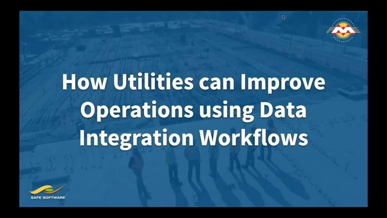 How Utilities can Improve Operations using Data Integration Workflows ...