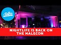 🌃 Nightlife is back in Puerto Vallarta 🍾🥂 The boardwalk is alive again 🎊🕺