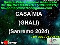 KARAOKE CASA MIA (Sanremo 2024) CON CORI ORIGINALI (DEMO) - GHALI